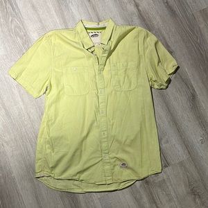 Vans button down light green shirt men’s size L